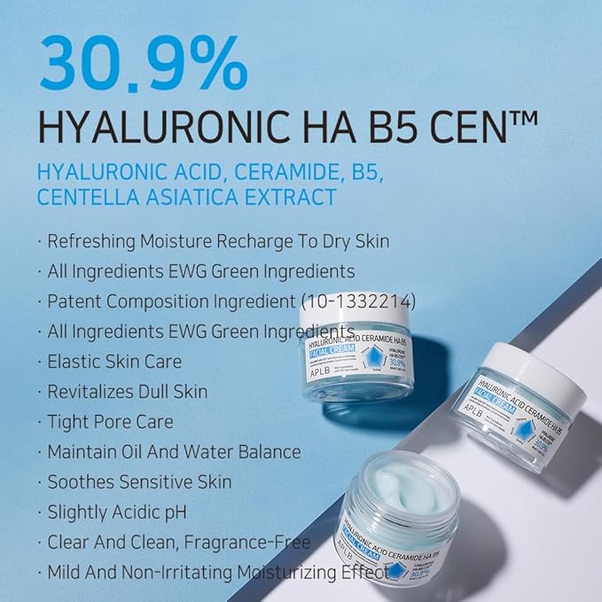 APLB - HYALURONIC ACID CERAMIDE HA B5 FACIAL CREAM