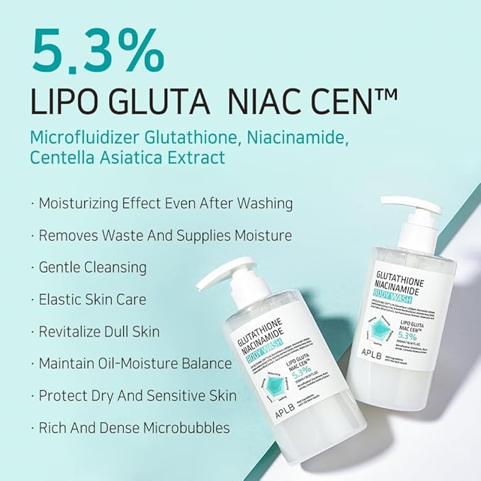 APLB - GLUTATHIONE NIACINAMIDE BODY WASH