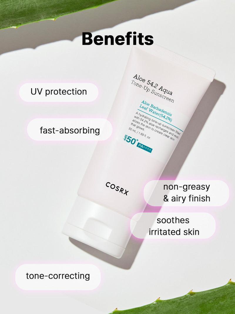 ALOE 54.2 AQUA TONE-UP SUNSCREEN