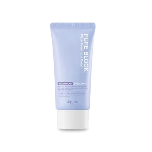 A'pieu - PURE BLOCK NATURAL WATERPROOF SUN CREAM SPF50+ PA+++