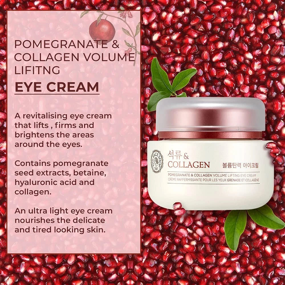 THE FACE SHOP - POMEGRANATE & COLLAGEN VOLUME LIFTING EYE CREAM