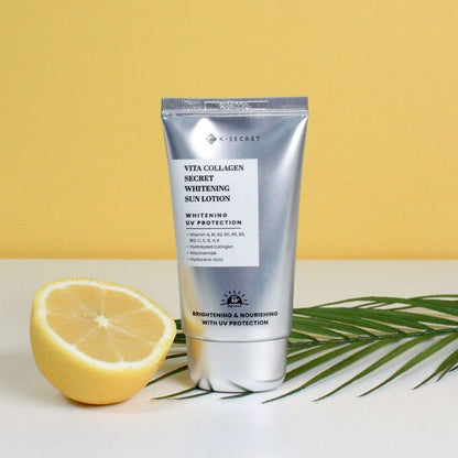 KSECRET VITA COLLAGEN SECRET WHITENING SUN LOTION 50ML SPF 50