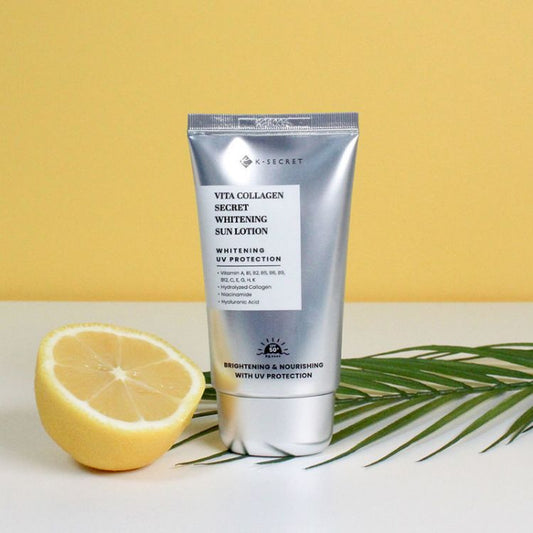 KSECRET VITA COLLAGEN SECRET WHITENING SUN LOTION 50ML SPF 50