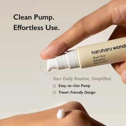 HARUHARU WONDER - BLACK RICE BAKUCHIOL EYE CREAM