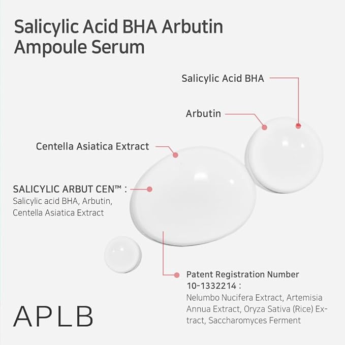 APLB - SALICYLIC ACID BHA ARBUTIN AMPOULE SERUM
