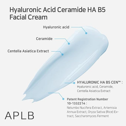APLB - HYALURONIC ACID CERAMIDE HA B5 FACIAL CREAM
