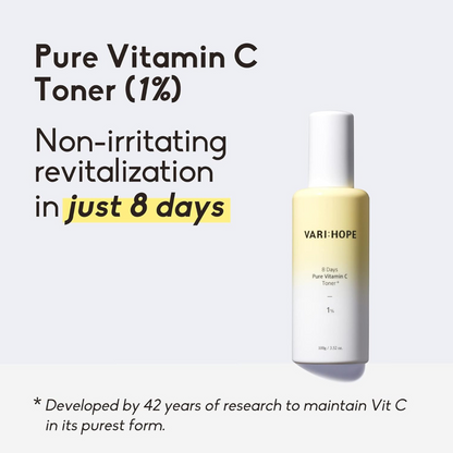 VARI:HOPE - 8 DAYS PURE VITAMIN C TONER PLUS