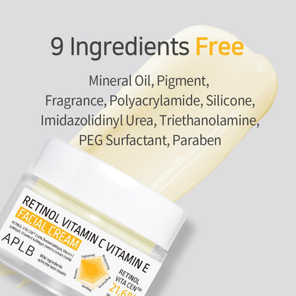 RETINOL VITAMIN C VITAMIN E FACIAL CREAM