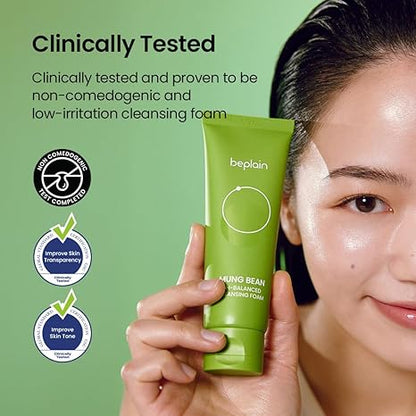 beplain - MUNG BEAN pH-BALANCED CLEANSING FOAM
