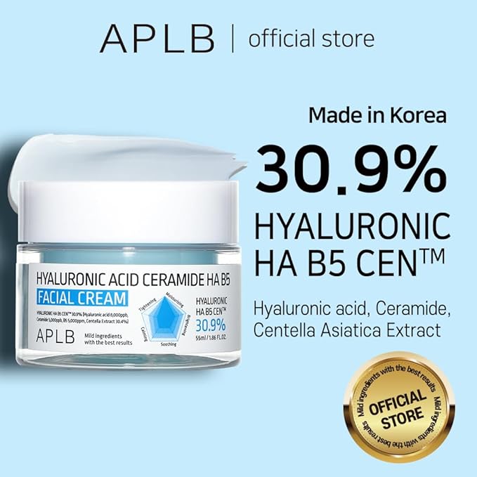 APLB - HYALURONIC ACID CERAMIDE HA B5 FACIAL CREAM