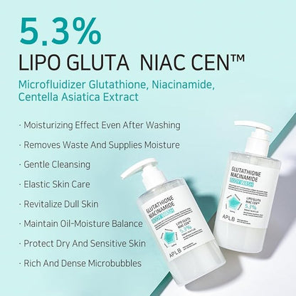 APLB -  GLUTATHIONE NIACINAMIDE BODY WASH