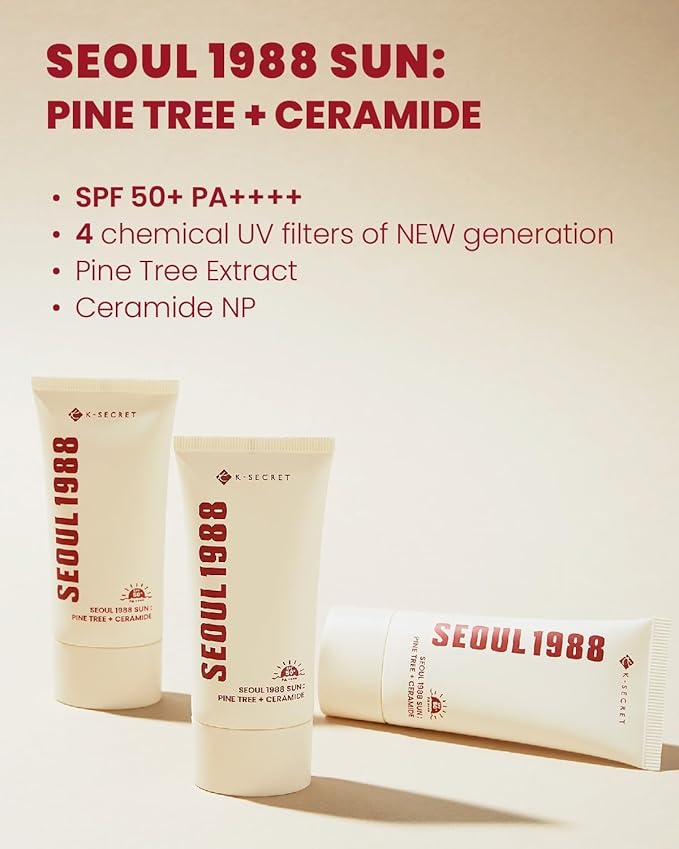 KSECRET SEOUL 1988 SUN : PINE TREE + CERAMIDE 50ML SPF 50