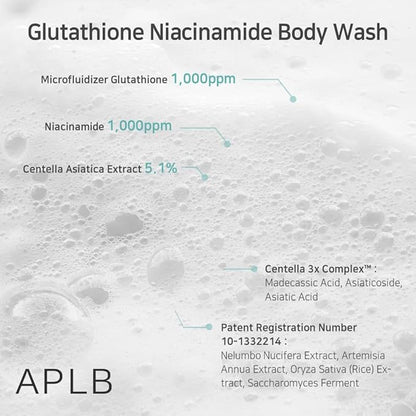 APLB -  GLUTATHIONE NIACINAMIDE BODY WASH