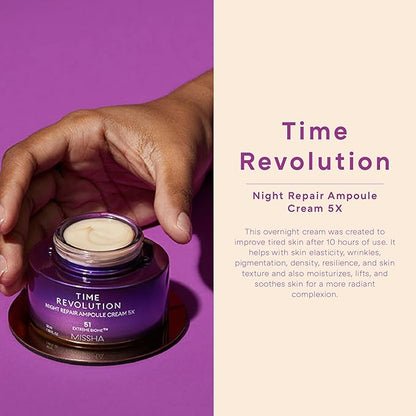 MISSHA - TIME REVOLUTION NIGHT REPAIR AMPOULE CREAM 5X