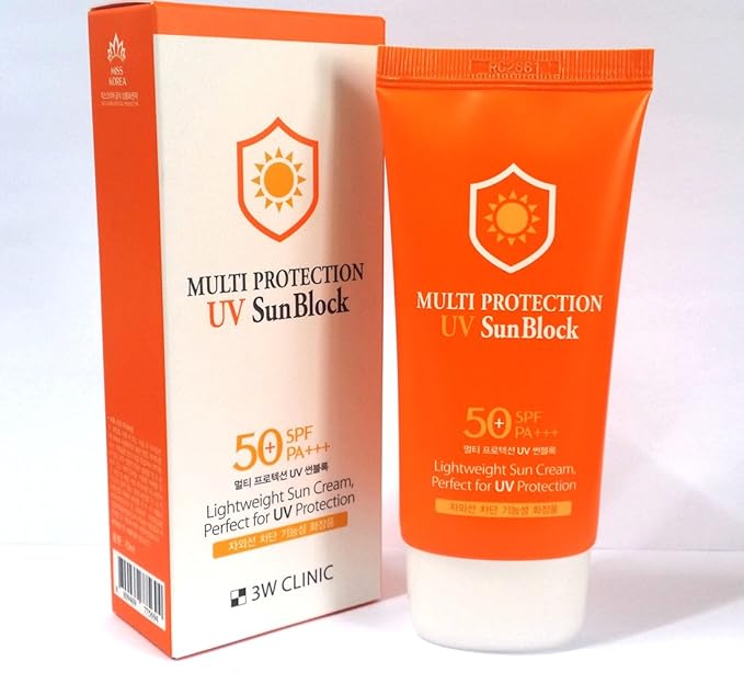 3W CLINIC - MULTI PROTECTION UV SUN BLOCK SPF50+ PA+++