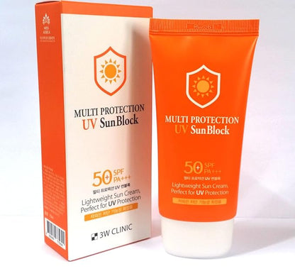 3W CLINIC - MULTI PROTECTION UV SUN BLOCK SPF50+ PA+++