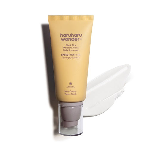 BLACK RICE MOISTURE AIRYFIT SUNSCREEN SPF50+/PA++++