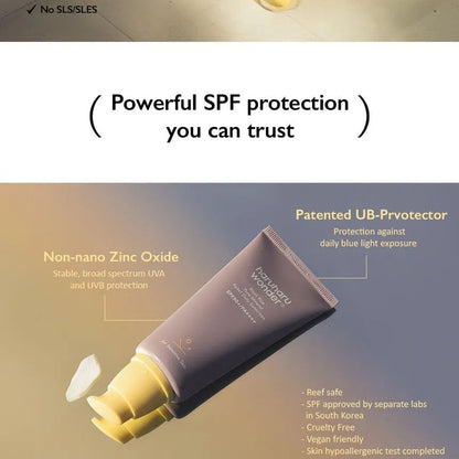 HARUHARU WONDER - BLACK RICE PURE MINERAL RELIEF DAILY SUNSCREEN SPF50