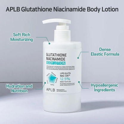 GLUTATHIONE NIACINAMIDE BODY LOTION