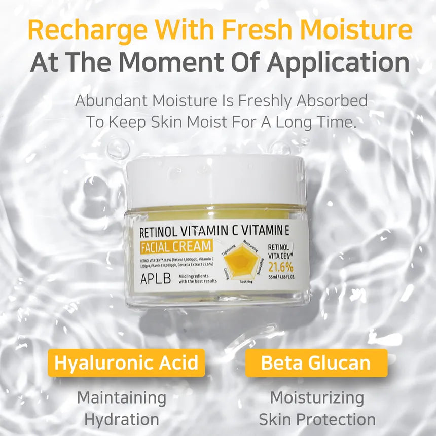 RETINOL VITAMIN C VITAMIN E FACIAL CREAM