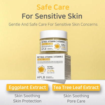 RETINOL VITAMIN C VITAMIN E FACIAL CREAM