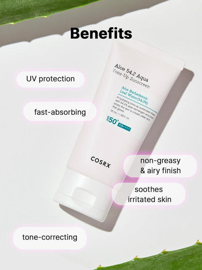 ALOE 54.2 AQUA TONE-UP SUNSCREEN